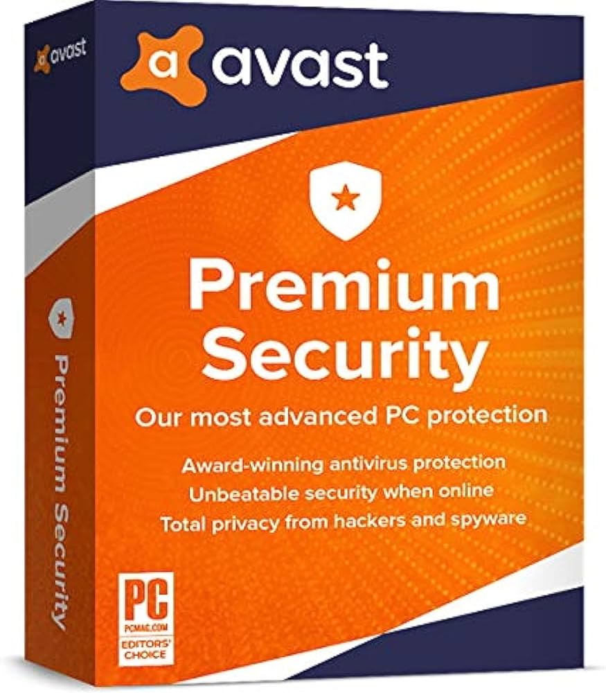 Avast Premium Security 1 Year 1pc Win OS Computer Antivirus Software in Stock Fast Delivery