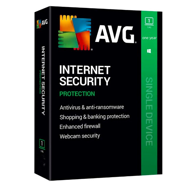 PC/Mac/Android/Linux 1 DEVICE/1 YEAR Online Code Privacy Protection Antivirus Software for AVG Internet Security 2022