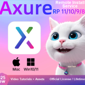 Axure RP 10/9/8 Pro 1 Year Key Windows Mac