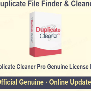Duplicate Cleaner Pro Genuine License Key