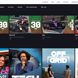 F1 TV Pro streaming service promo 1