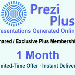 Prezi Member Plus 1 Month